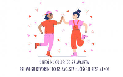 Volontersko-studijski kamp za devojčice od 23. avgusta u Beočinu
