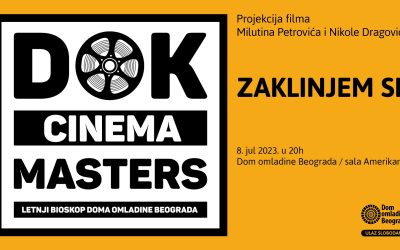 Besplatan filmski program DOK Cinema Masters za vikend u Domu Omladine Beograda